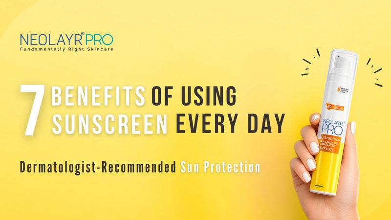 benefits of sunscreen. Why you should use sunscreen all year round