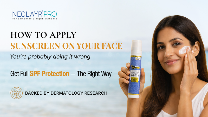 How to Apply Sunscreen on Your Face