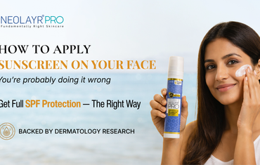 How To Apply Sunscreen On Your Face the Right Way