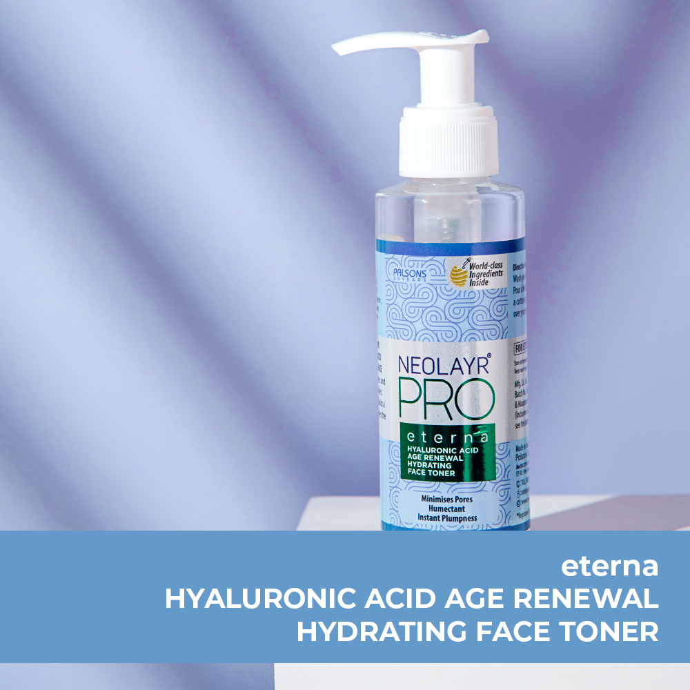 Neolayr Pro Eterna Hyaluronic Acid Age Renewal Hydrating Face Toner 100 ml