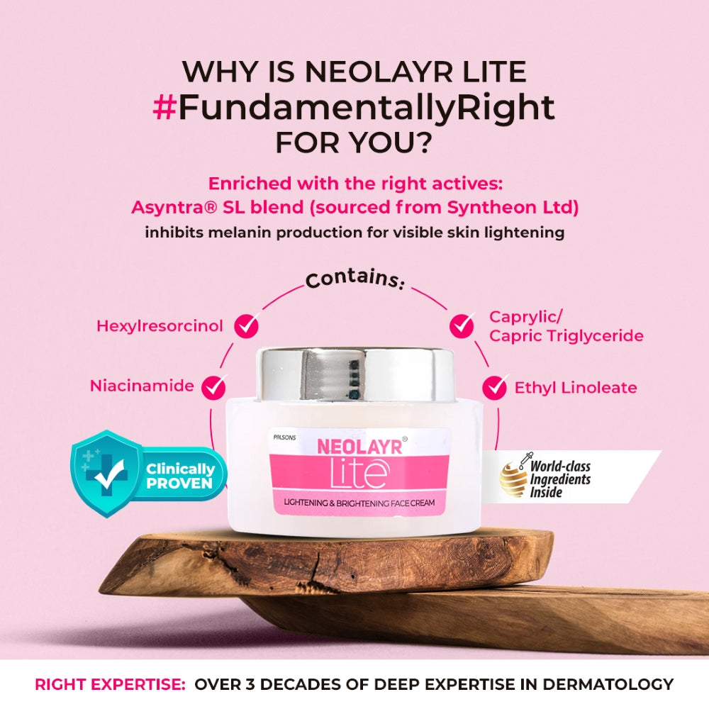 Neolayr Lite Lightening & Brightening Face Cream 40 gm