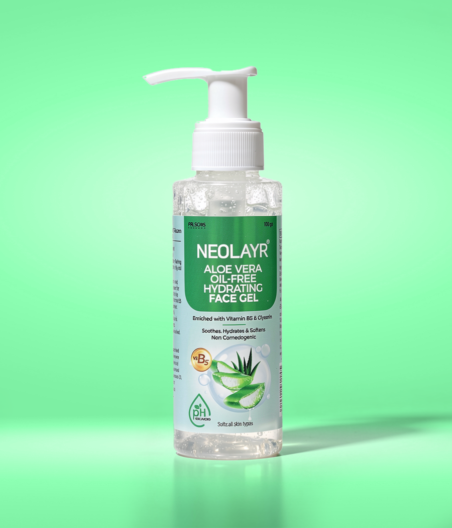 Neolayr Aloe Vera Oil-Free Hydrating Face Gel 100 gm