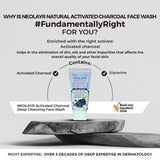 Neolayr Natural Activated Charcoal Deep Cleansing Face Wash