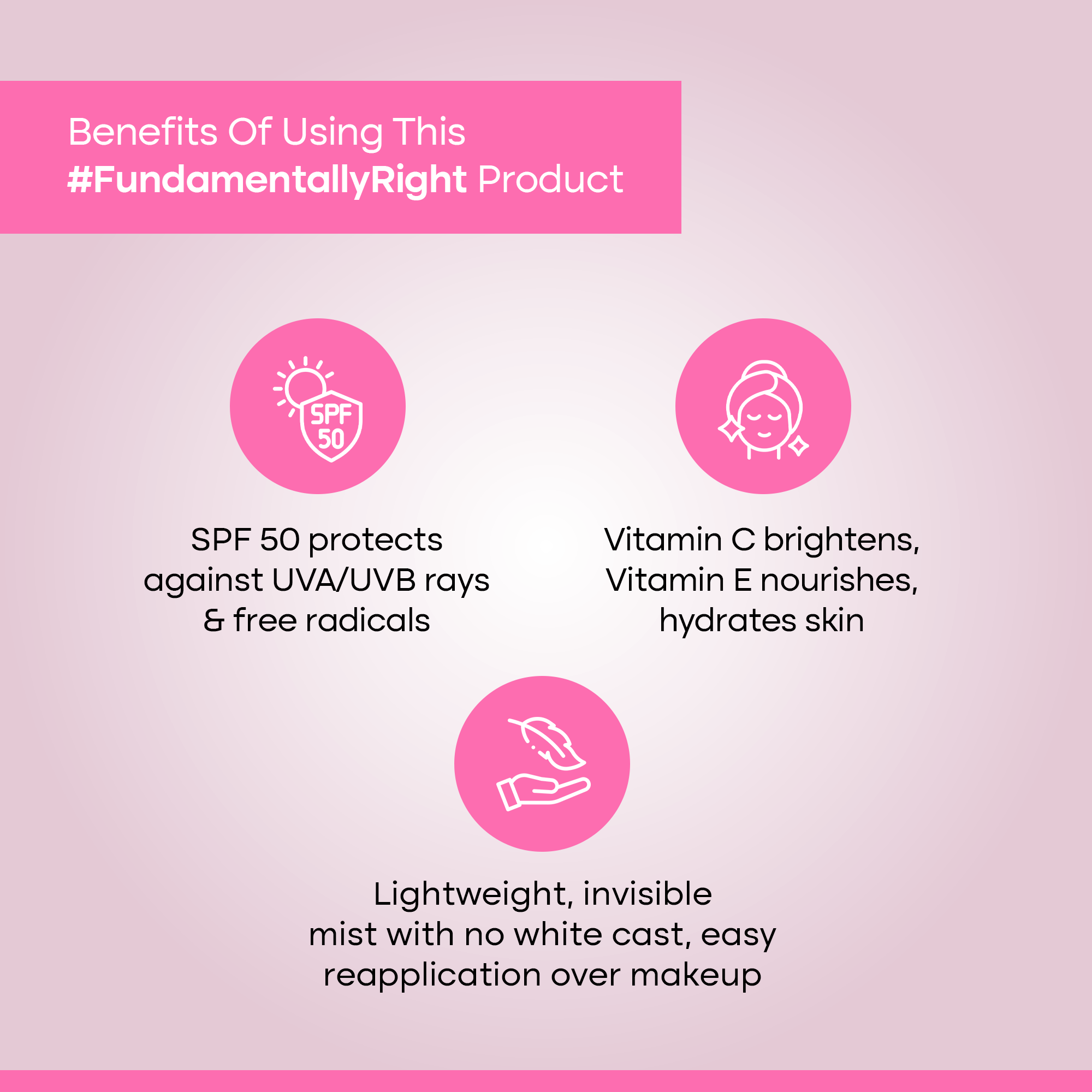 Neolayr Lite Invisible Mist Sunscreen SPF 50