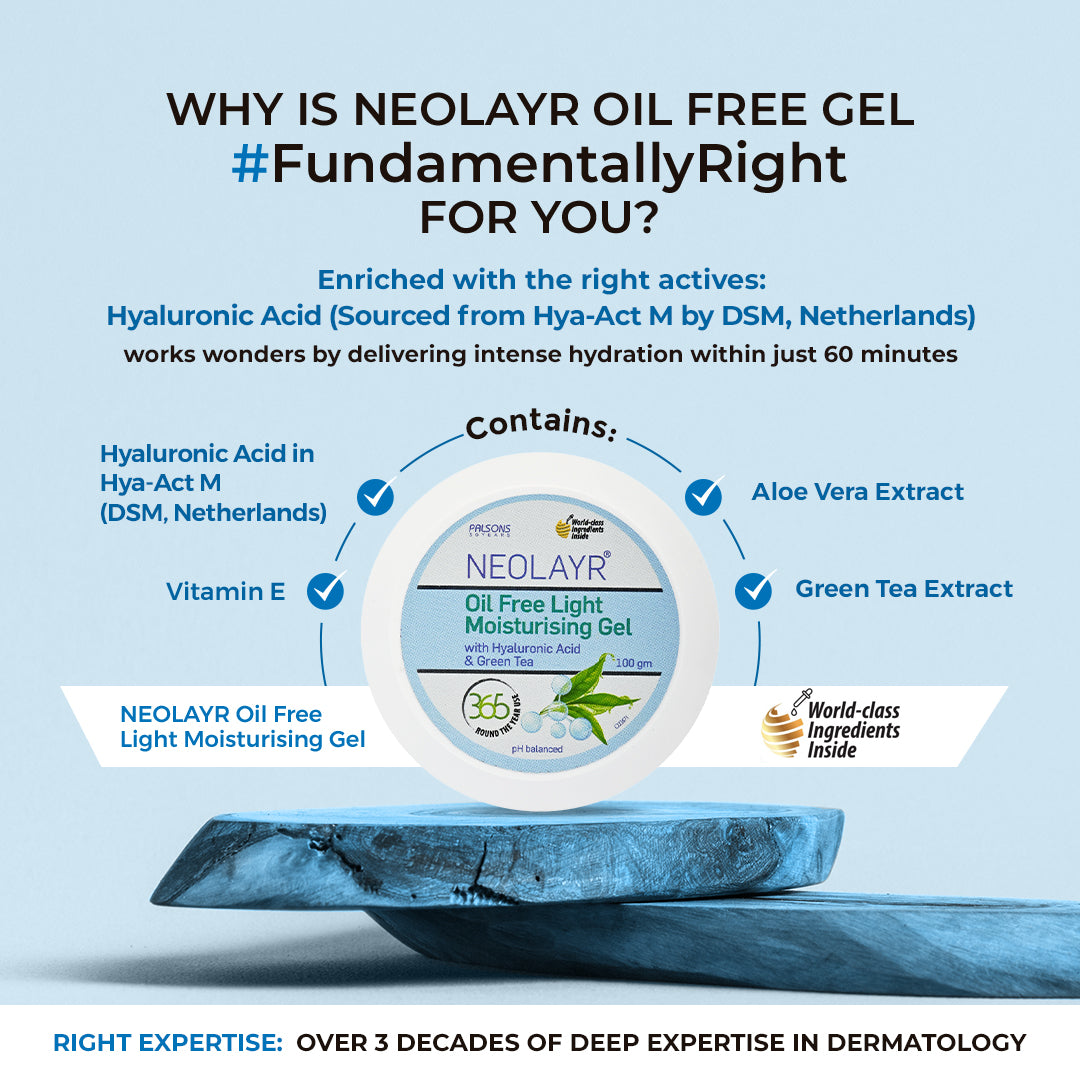 Neolayr Oil Free Light Moisturising Gel 100 gm