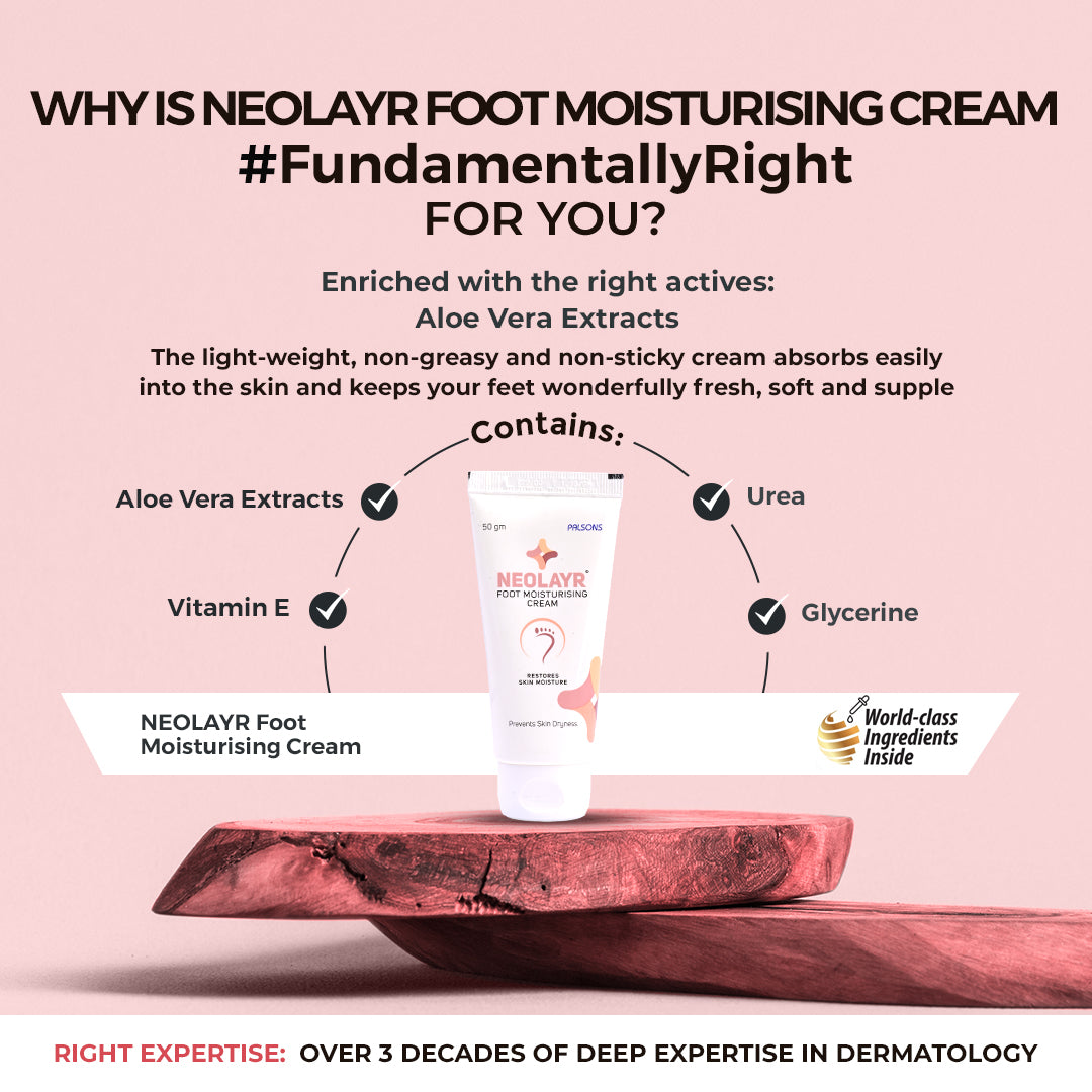 Neolayr Foot Moisturising Cream 50 gm