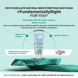 Neolayr Natural Neem Purifying Face Wash