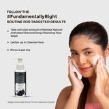 Neolayr Natural Activated Charcoal Deep Cleansing Face Wash