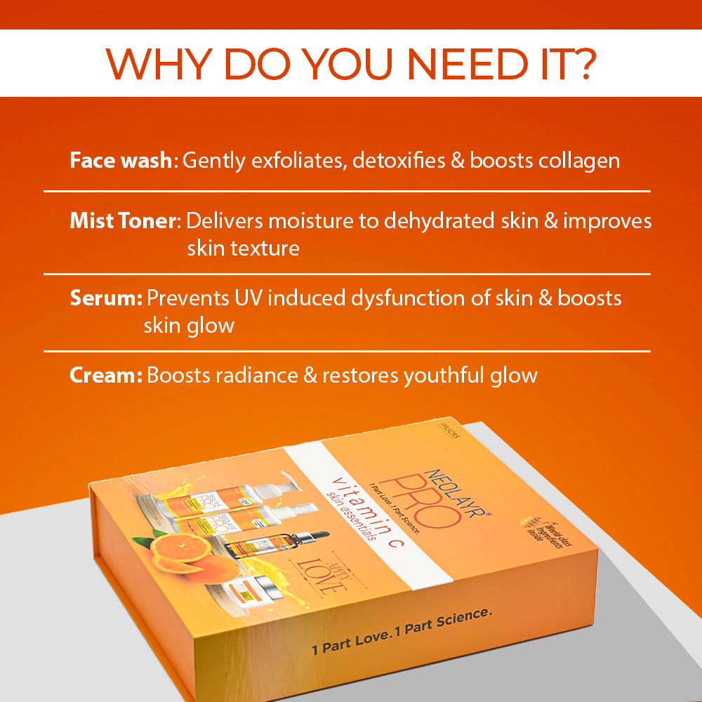 Neolayr Pro Vitamin C Skin Essentials Kit