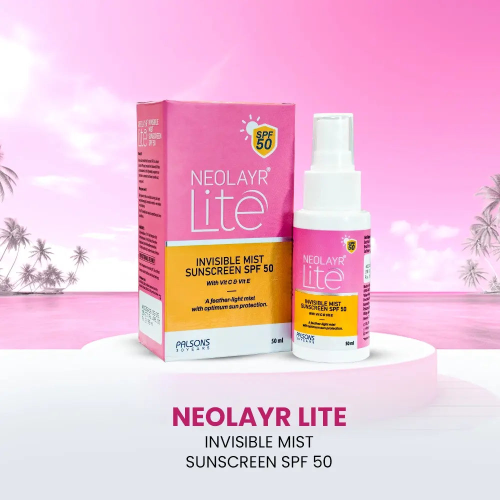 Neolayr Lite Invisible Mist Sunscreen SPF 50