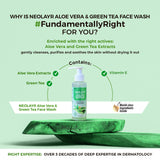 Neolayr Aloe Vera and Green Tea Face Wash 100 ml