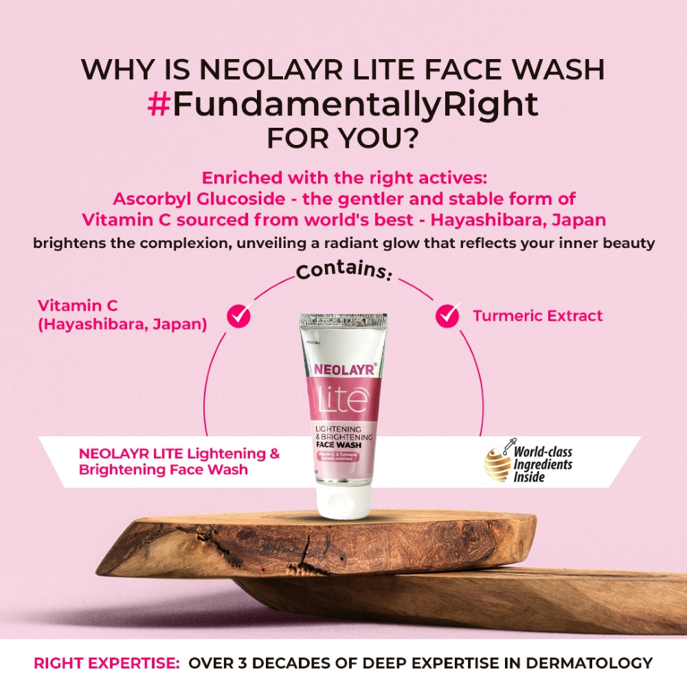 Neolayr Lite Lightening and Brightening Face Wash 50ml
