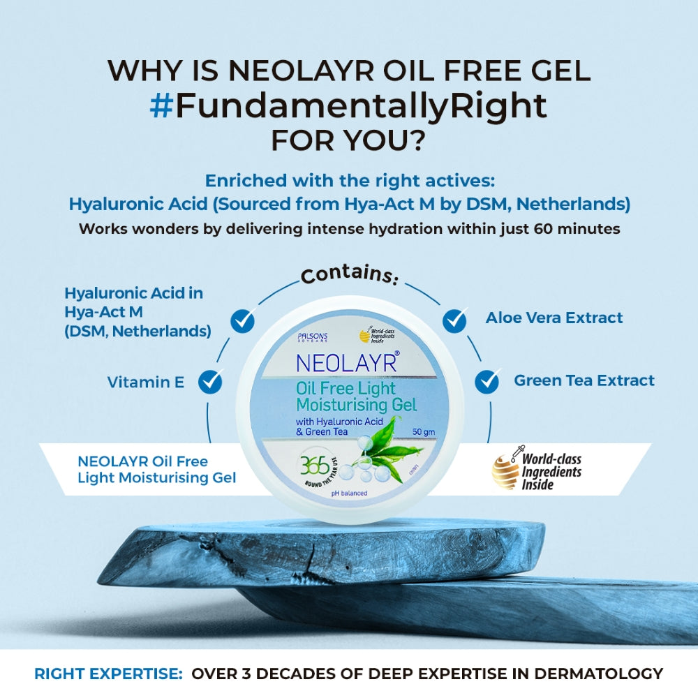 Neolayr Oil Free Light Moisturising Gel 50 gm