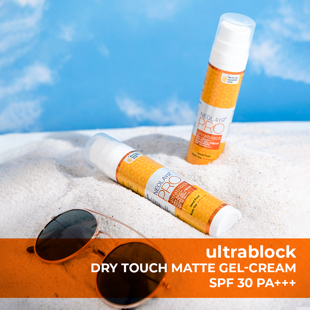 Neolayr Pro Ultrablock SPF 30 PA+++ Dry Touch Matte Gel Cream Sunscreen  50 gm